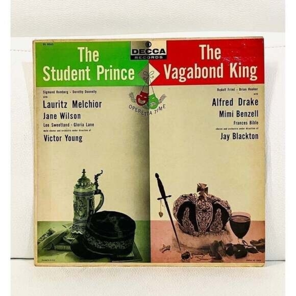 LP Rudolf Friml, Sigmund Romberg - The Vagabond King / The Student Prince